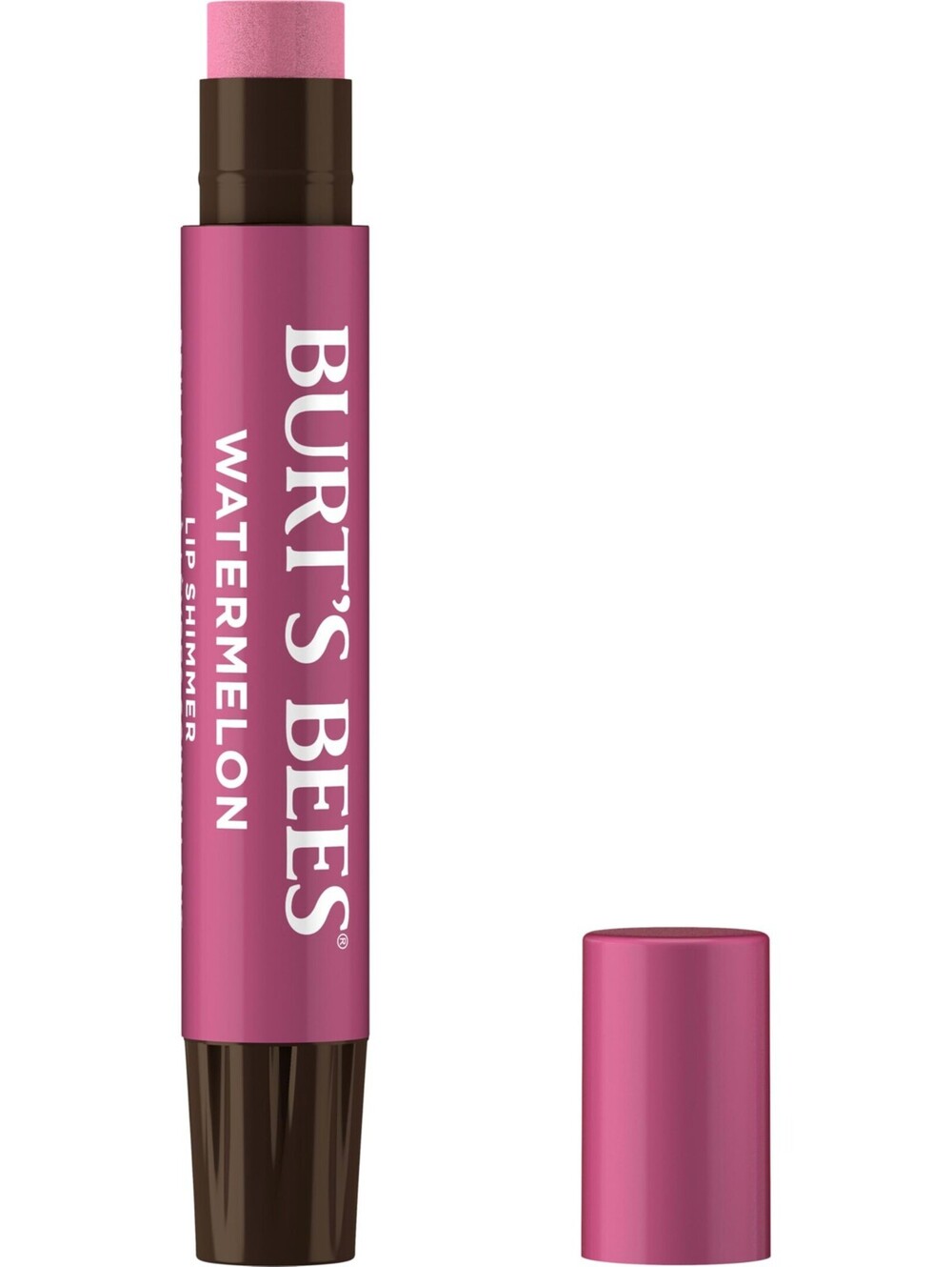 LOT 3 PACK Burt's Bees® 100% Natural Origin Moisturizing Lip Shimmer Watermelon